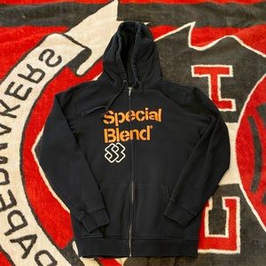 Men’s vintage special blend skiing and snowboarding hoodie